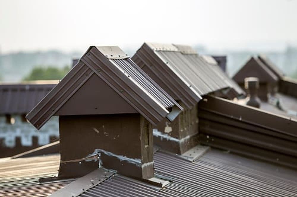 Residential rooflines and chimneys inspected by the Global Roofing and Construction crew in Wichita, Kansas